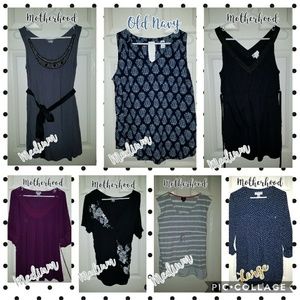 Lot of Summer Maternity tops